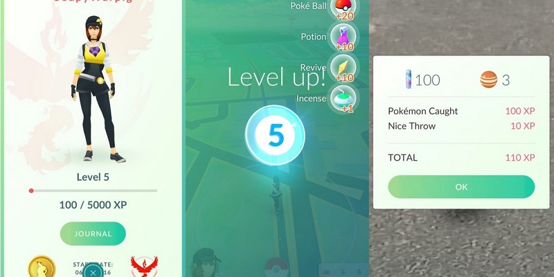 Leveling Up Your Trainer | get more pokeballs