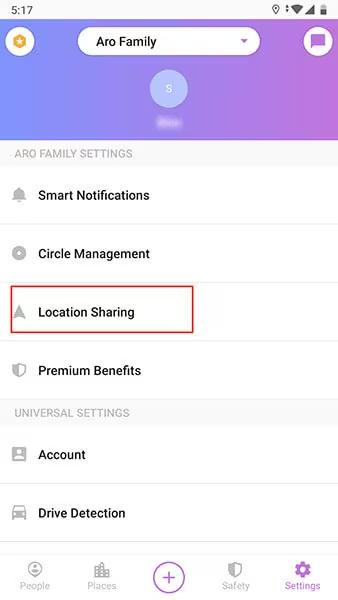 tap Location Sharing | Spoof Life360 Location on iPhone