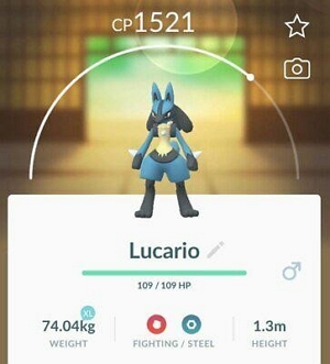 lucario | pokemon go gym locations