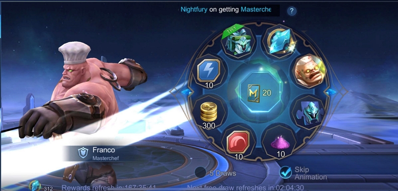 rewards and games | get battle points in mobile legends