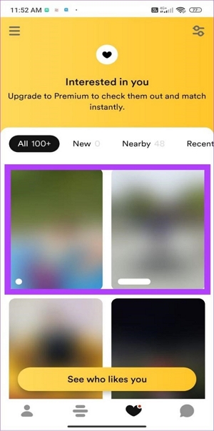 bumble feed | how to see matches on bumble