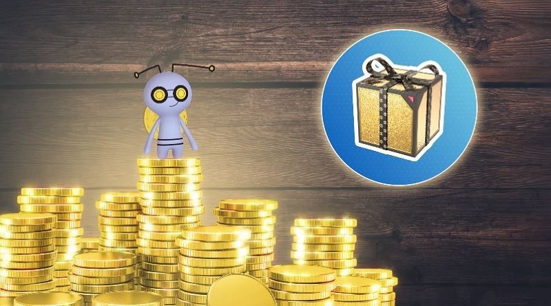 100 Gimmighoul coins | pokemon go coins