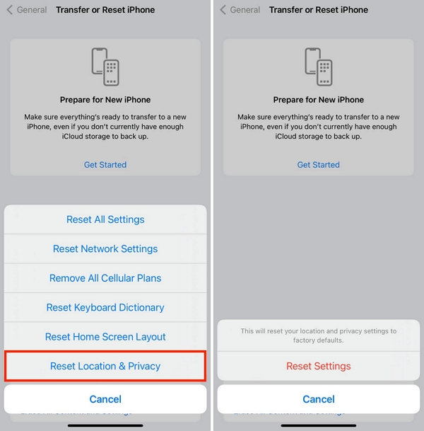 iPhone の位置情報をリセットする公式の方法 | iPhone で位置情報をリセットする方法