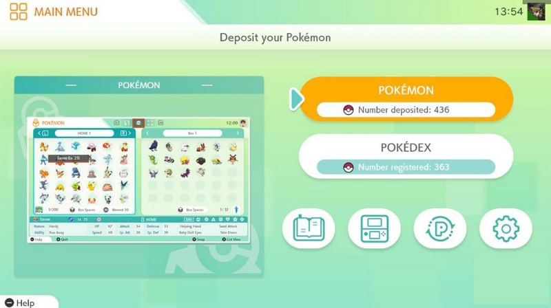 pokemon home app | transferring pokemon from go to home