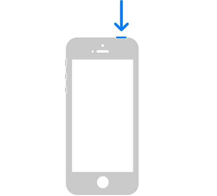 iPhone 5の電源を切る | iMessageで位置情報を固定する