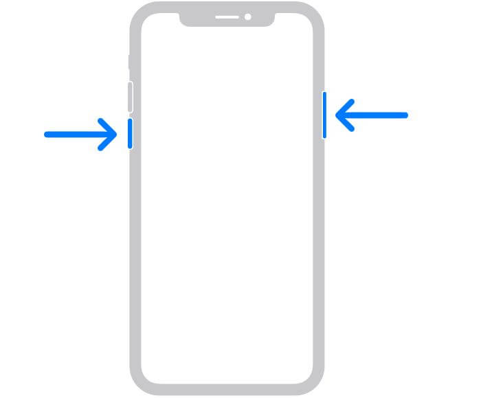 iPhone x の電源を切る | iMessage で位置情報を固定する