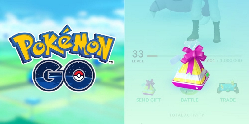 receive and open gifts from friends | startdust pokemon go