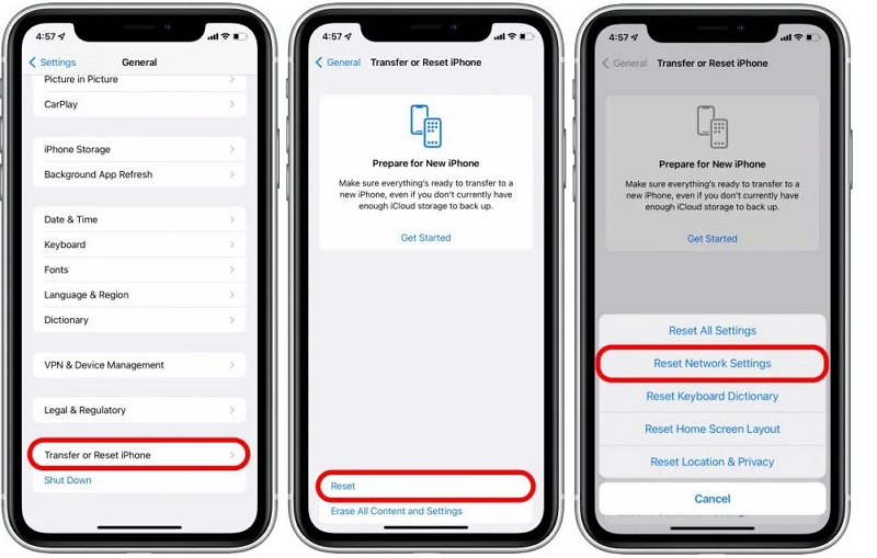 tansfer or reset iphone | why is find my iphone not updating location