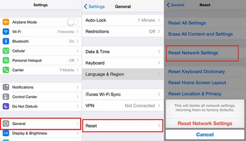 reset your Wi-Fi passwords | why is my safari location wrong on my iphone