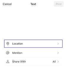 click Locations | Change Location on WeChat iPhone