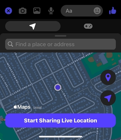 Start Sharing Live Location | Share Live Location with Someone
