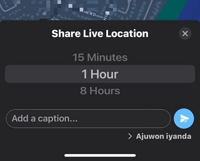 share your live location | share location with friends
