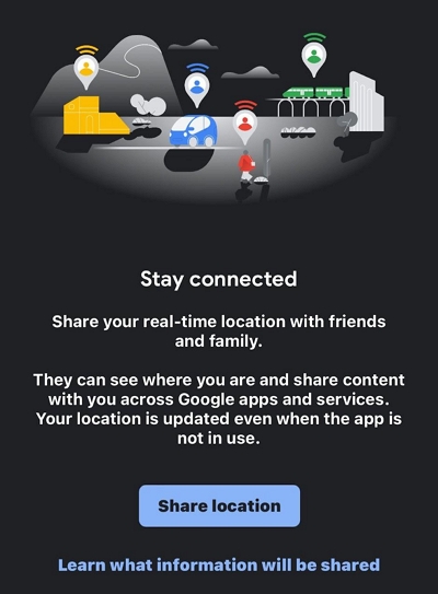 Share Location | share location with friends