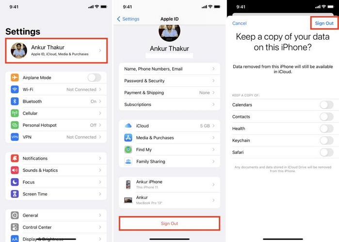 退出 Apple ID | iPhone/iPad 上的 App Store 位置未發生變化