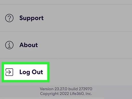 click Log Out | Does Life360 Notify When You Log Out