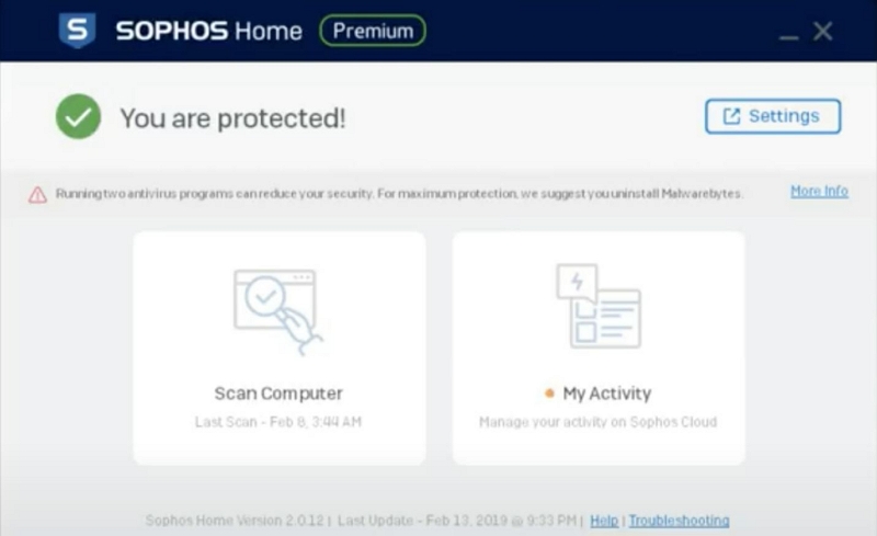 Sophos Home Premium | スパイ対策ソフトウェア