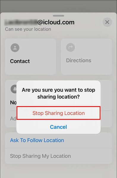 tap Trash to delete contact Find My | How Do I Know If I'm Sharing My Location