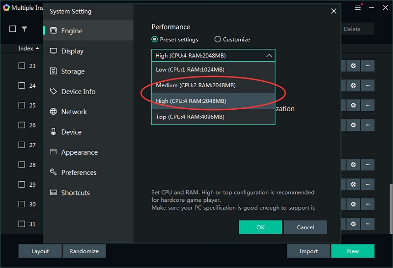 suboptimal performance settings | MEmu fake gps not working