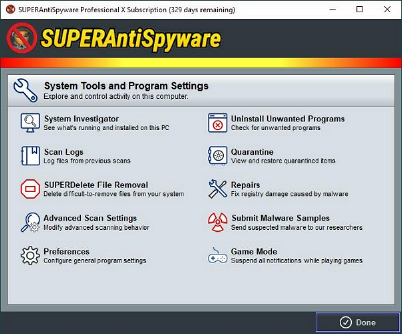 SUPERAntiSpyware | スパイ対策ソフトウェア