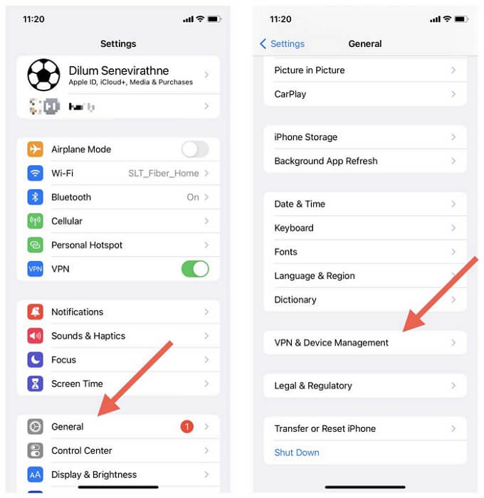 disable VPN in Settings | Why Is My Safari Location Wrong on My iPhone