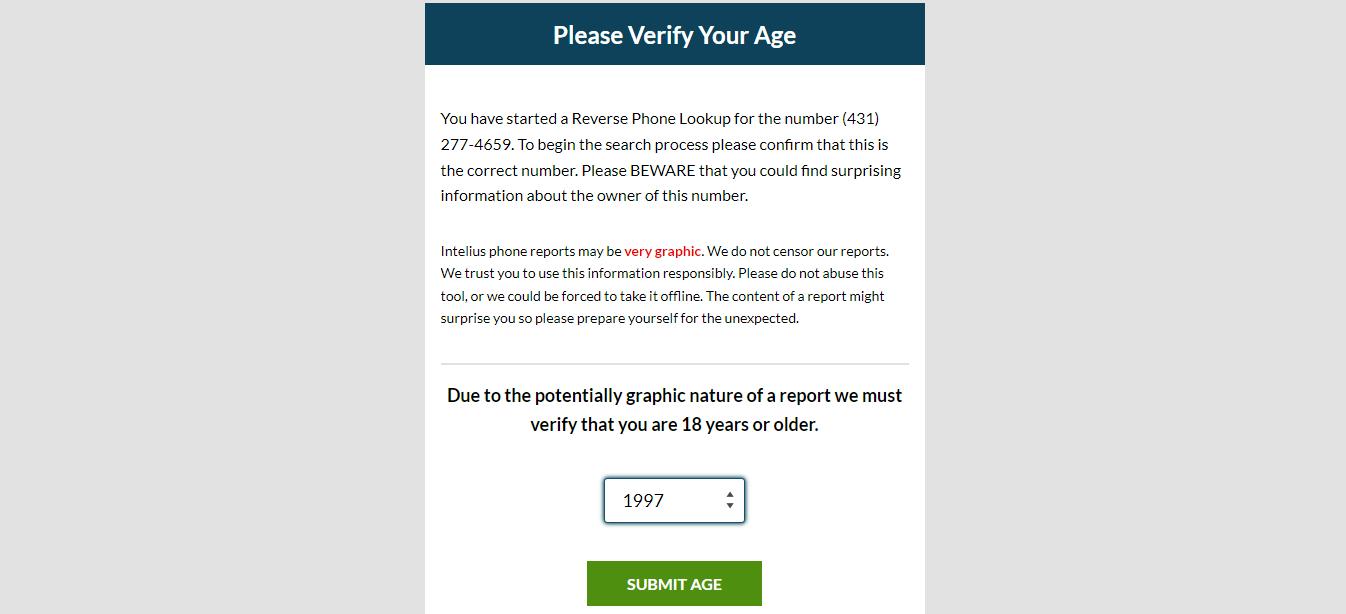 Verify 18 years old | track a phone by number