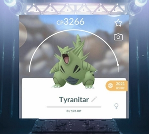 tyranitar | pokemon go gym locations