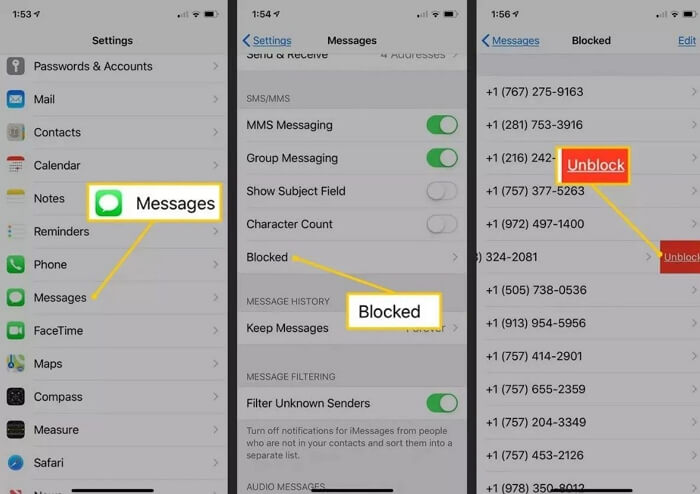 unblock contact iPhone | Why Did My Location Stop Sharing with Someone by Itself