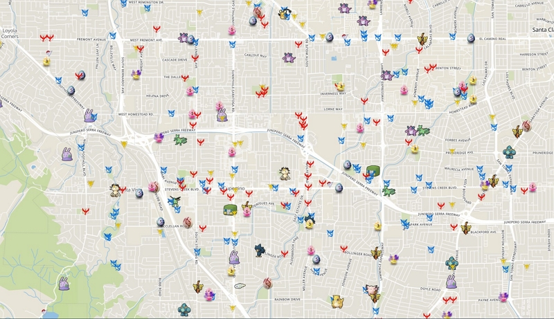 find the location of recent raids | rayquaza pokemon go